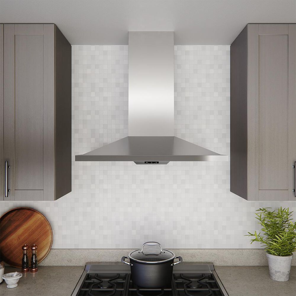 Berkshire Hoods Custom Hood Series 30 Inch Wall Hood in Stainless Steel, , large