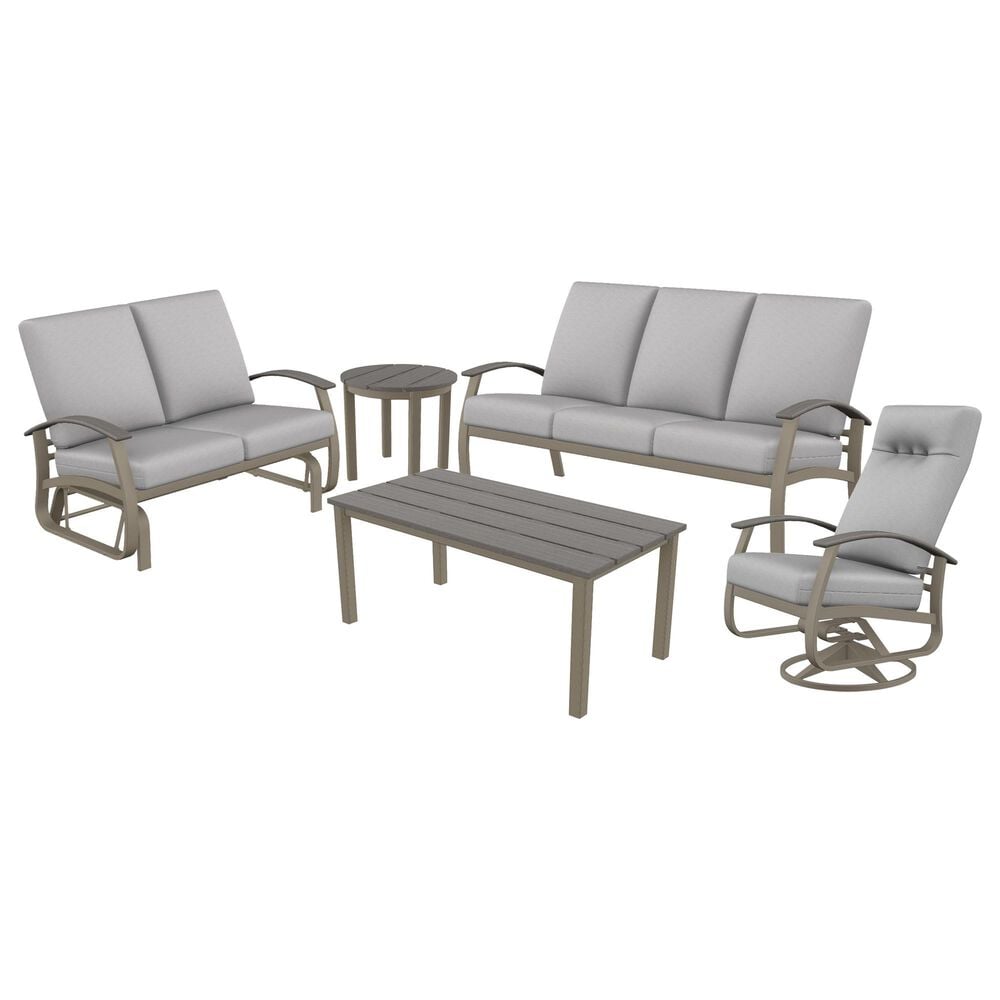 Telescope Casual Furniture Montego Supreme 5-Piece Conversation Set in Kismet Wren, , large