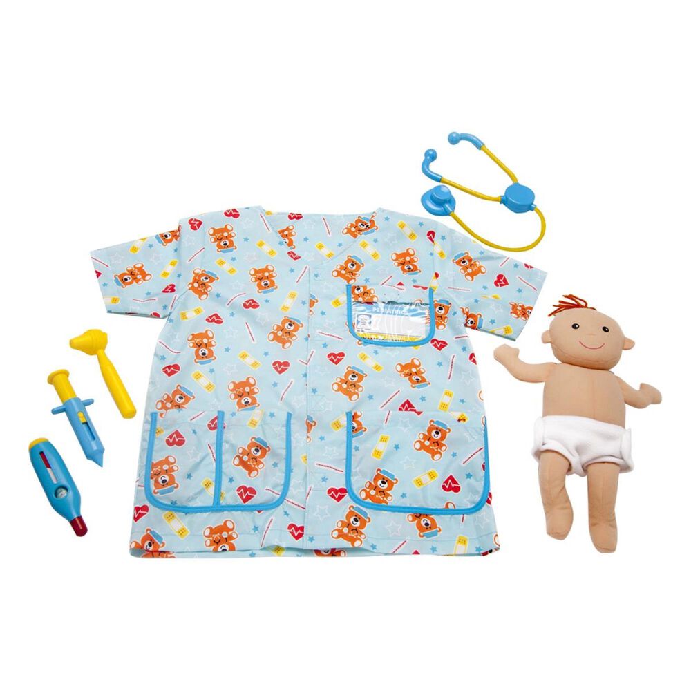 Melissa &amp; Doug Pediatric Nurse Role Play Costume Set, , large