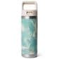 YETI Rambler 18 Oz Water Bottle with Color-Matched Straw Cap in Sea View, , large