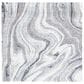Safavieh Cyrus Shag CYR120G 6"7" Square Grey and Beige Area Rug, , large