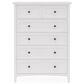 Urban Home Grace 5-Piece King Bedroom Set in Snowfall White, , large