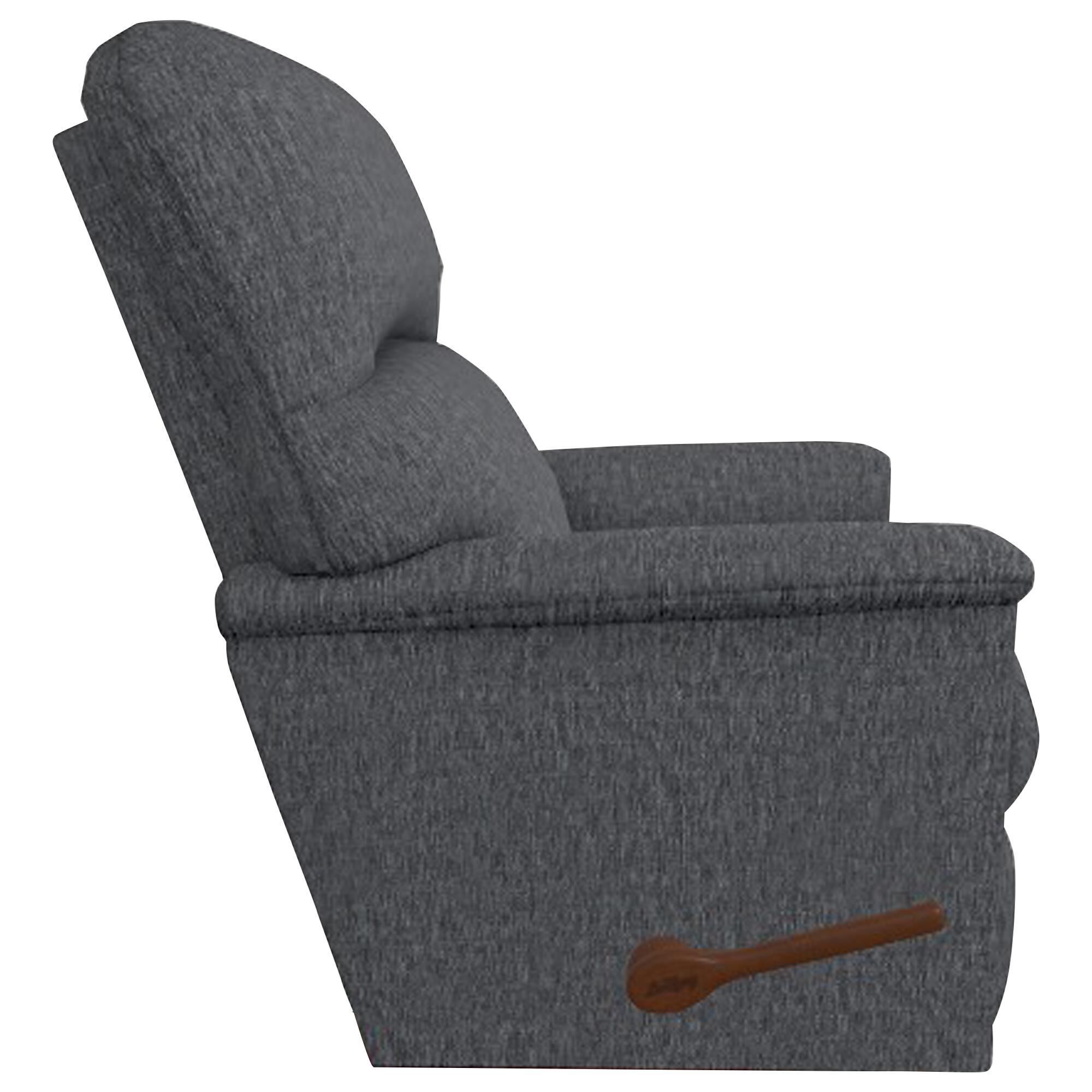 La-Z-Boy Collage Manual Rocker Recliner with Swivel Base in Persia