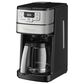 Cuisinart 12-Cup Automatic Grind and Brew Coffee Maker in Black and Stainless Steel, , large