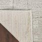 Nourison Andes 9" x 12" Grey Area Rug, , large