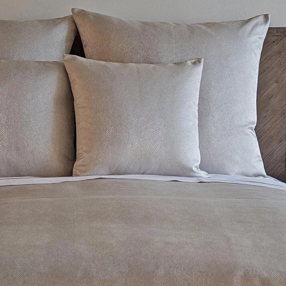 Ann Gish Komodo 30" x 30" Square Throw Pillow in Pearl, , large