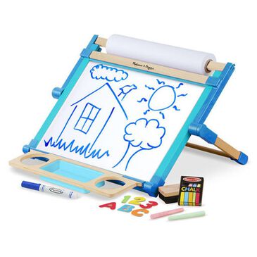 Melissa & Doug Deluxe Double- Sided Tabletop Easel , , large