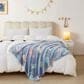 Duke Imports Jurassic Friends - Glow in the Dark Plush Throw in Blue, , large