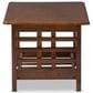Baxton Studio Larissa Coffee Table in Cherry Brown, , large