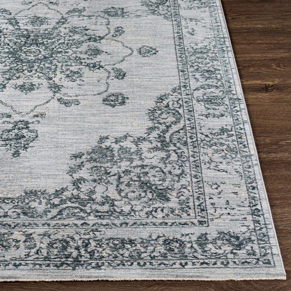 Surya Laila 7&#39;10&quot; x 10&#39;2&quot; Dark Blue, Light Gray and Cream Area Rug, , large