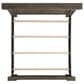 Mayberry Hill Kings Court 4 Piece King Panel Bedroom Set in Grey, , large