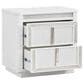 Millenium Chalanna 4-Piece California King Bedroom Set in White Lacquer, , large