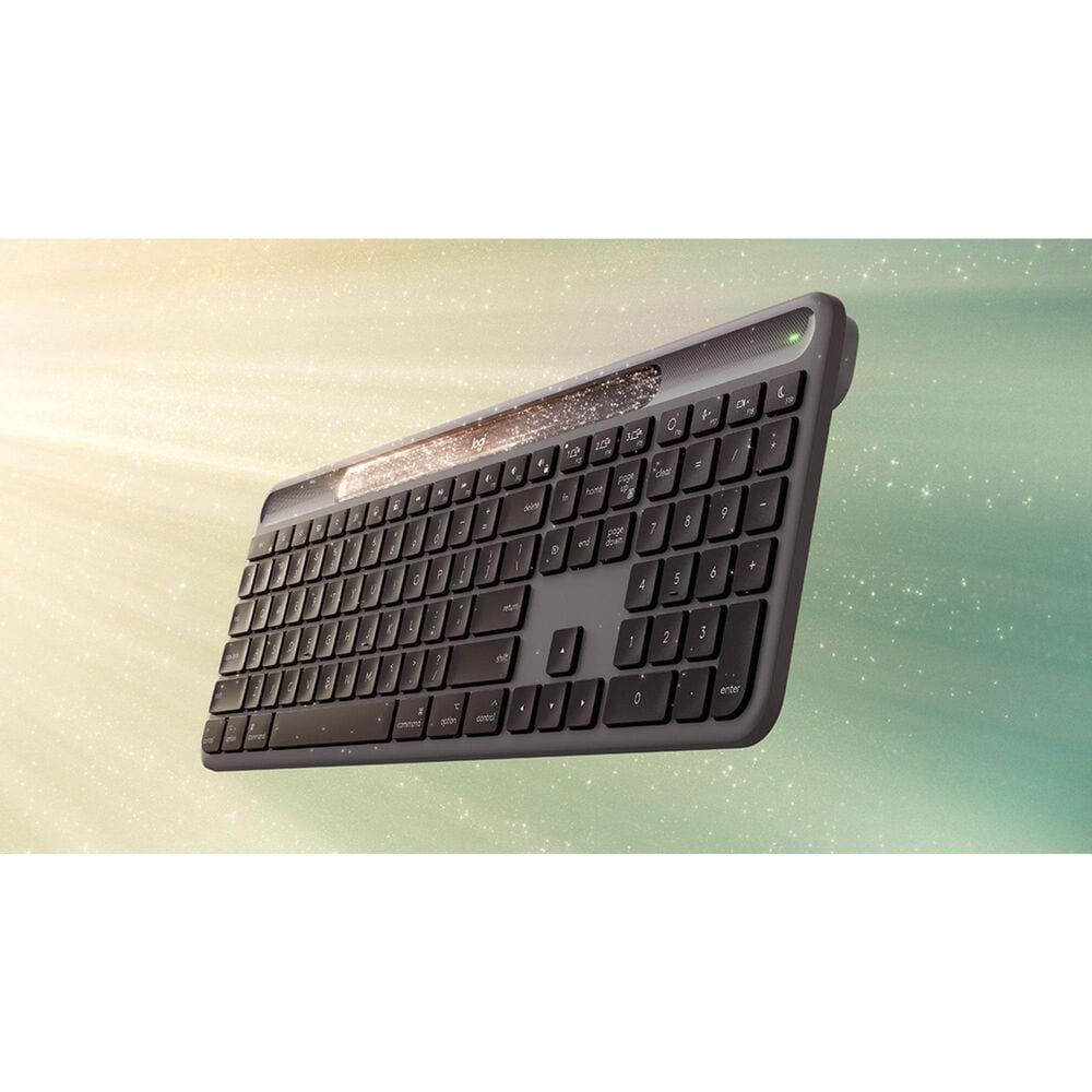 Logitech Signature Slim Solar+ Wireless Keyboard for Mac in Graphite, , large