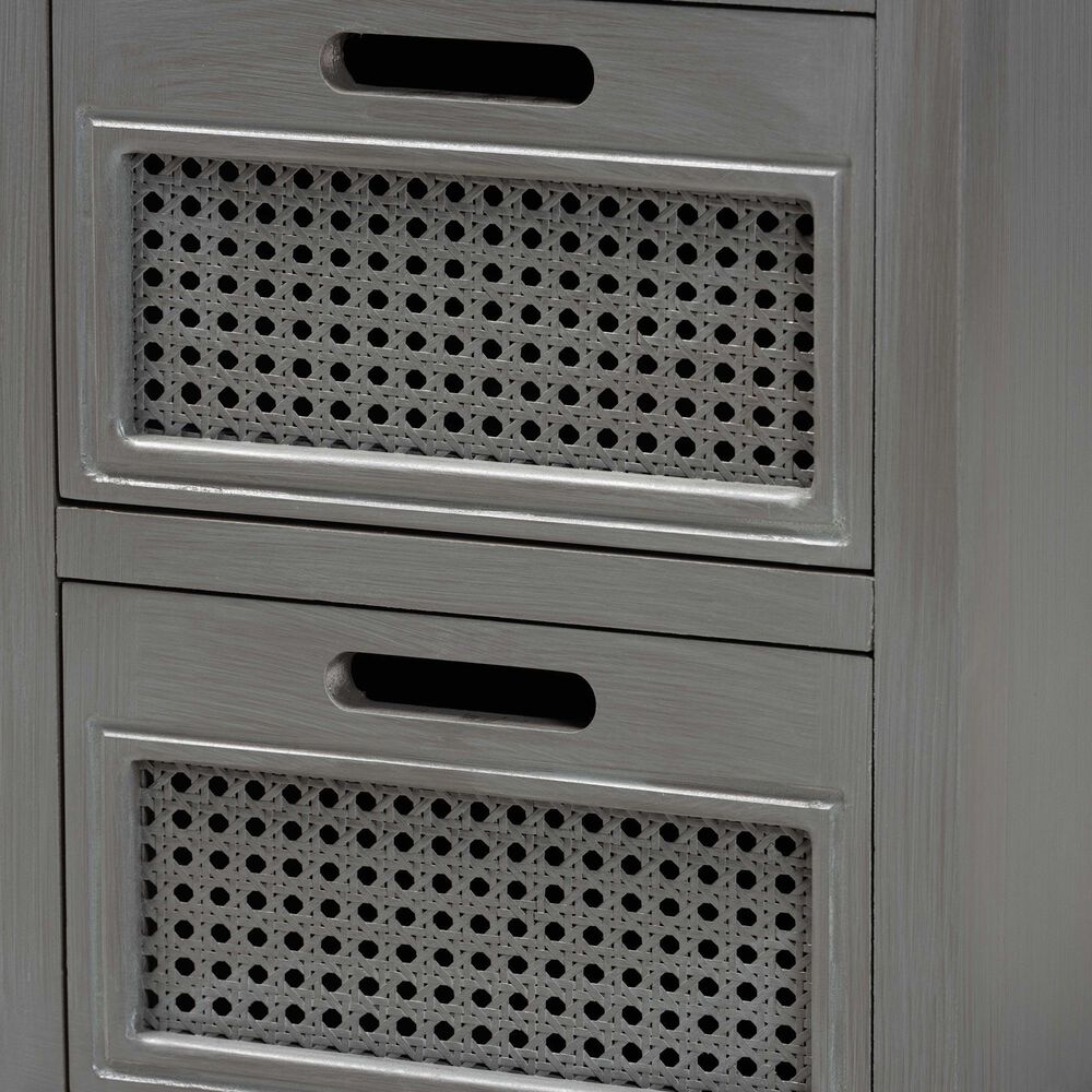 Baxton Studio Sheldon End Table in Grey, , large