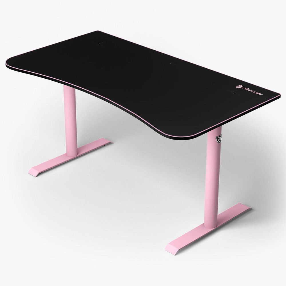 Arozzi Arena Medium Gaming Desk in Pink, , large