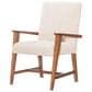 Legacy Classic Furn Direct Shp Fenmore Upholstered Arm Chair in Mocha and Distressed Cherry, , large