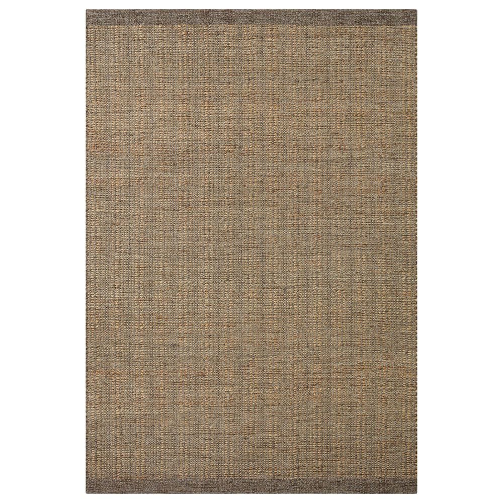 Loloi Cornwall 7"9" x 9"9" Mocha and Natural Area Rug, , large