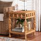 Baxton Studio Dolby End Table in Light Honey, , large