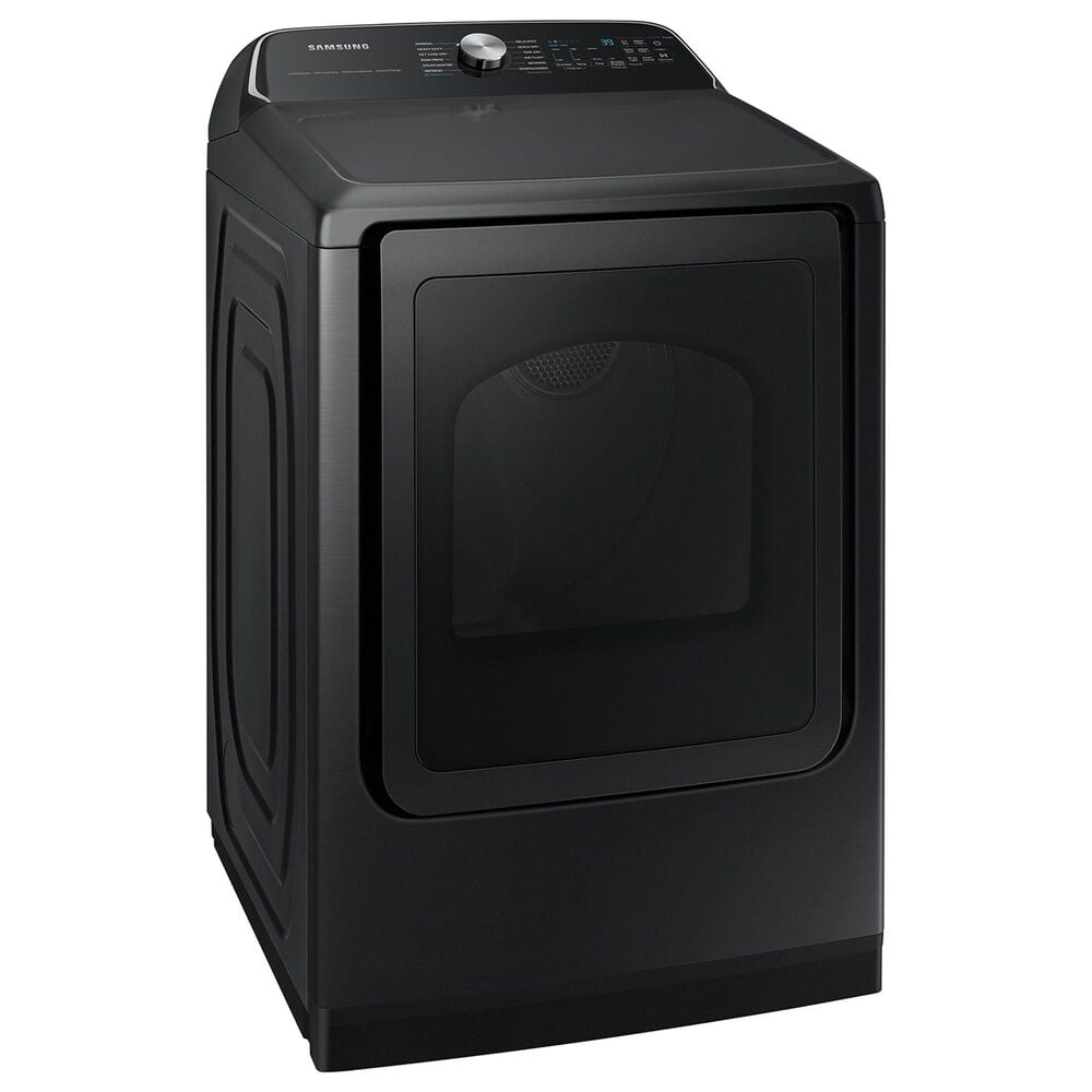 Samsung 7.4 cu. ft. Smart Gas Dryer with Steam Sanitize+ in Brushed Black, , large