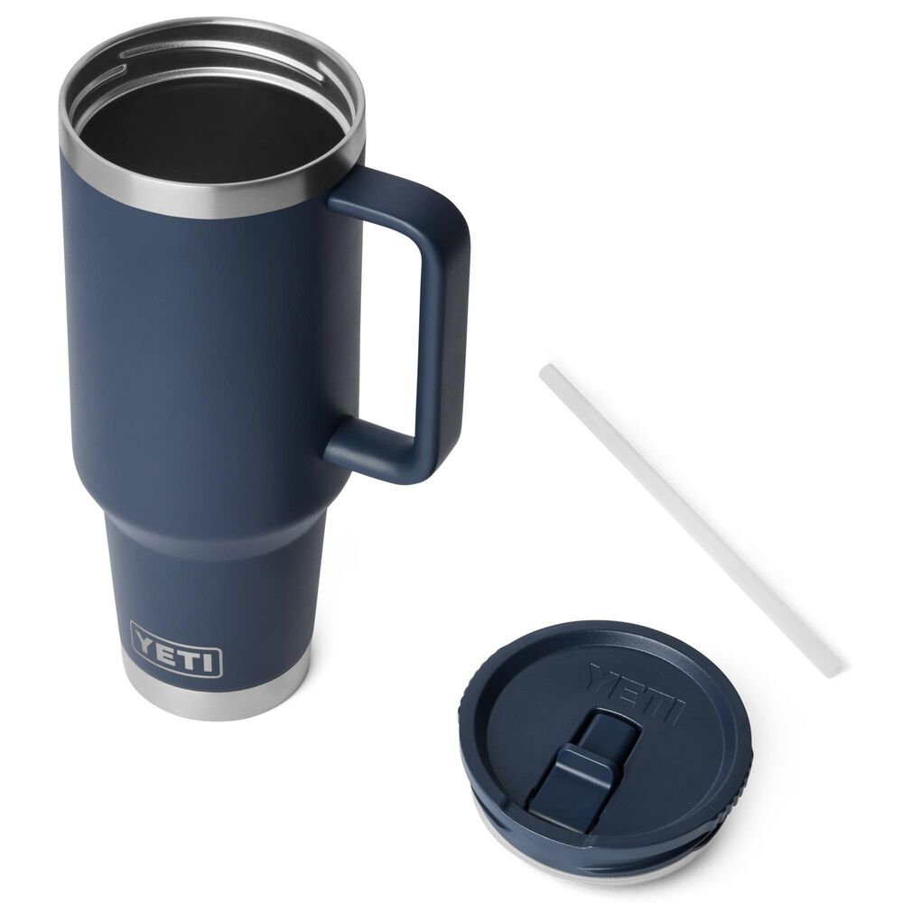 YETI Rambler 40 oz Travel Str Mug Navy, , large