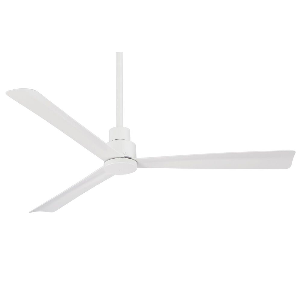 Minka-Aire Simple 52" Indoor/Outdoor Ceiling Fan in Flat White, , large
