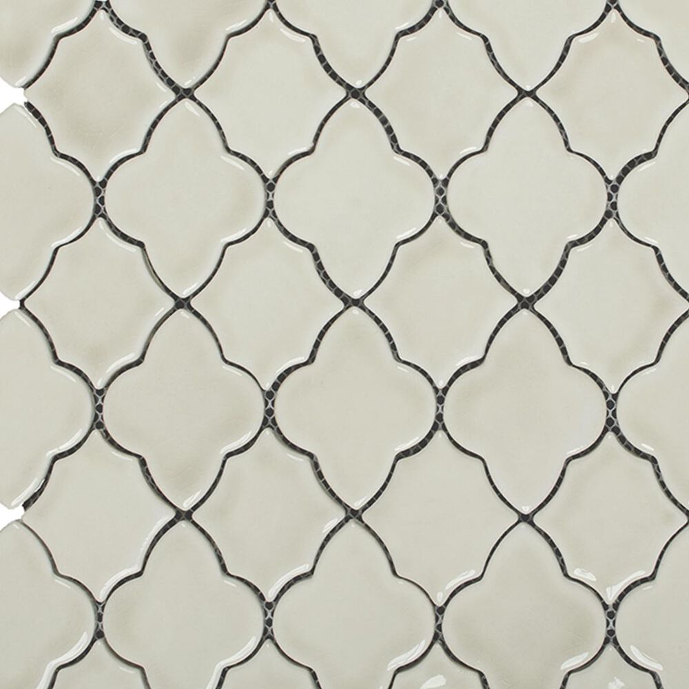 Soci Chateau Amara Cappuccino 12" x 12" Ceramic Mosaic Sheet, , large