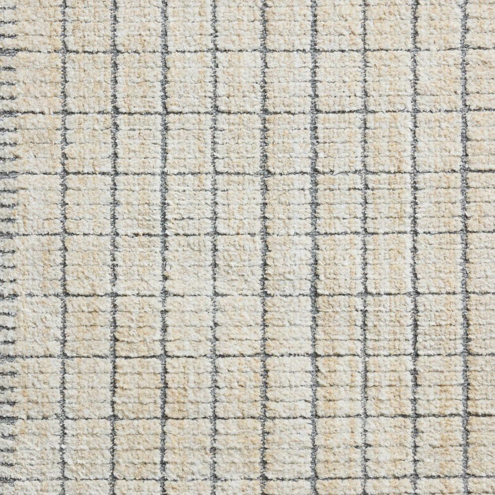 Amber Lewis x Loloi Bexley Slate and Natural 2'7" x 4' Area Rug, , large