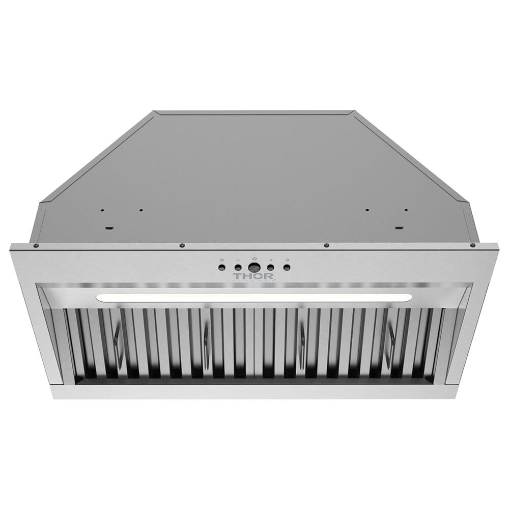 Thor Kitchen 28" Liner Range Hood with Baffle Filters and Strip Light in Stainless Steel, , large