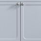 37B Ravello 30" Single Bathroom Vanity Cabinet in Soft Blue with Marble Top and Backsplash, , large