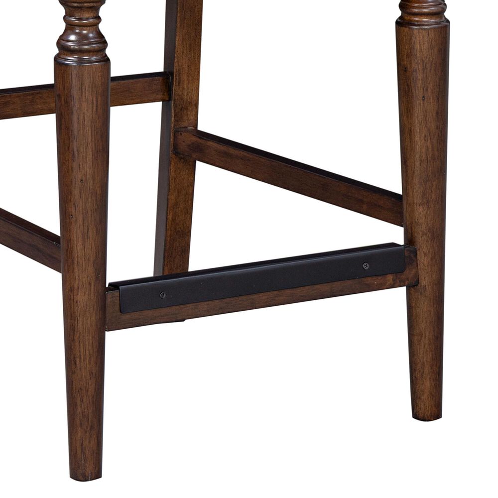 Riva Ridge Cambridge 7-Piece Counter Height Dining Set in Classic Cherry, , large