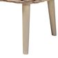 Baxton Studio Raisa Bench in Grey and Light Brown, , large