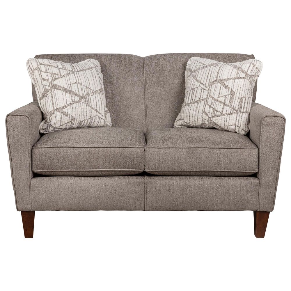 England Furniture Collegedale Stationary Loveseat in Griffen Pewter, , large