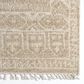 Jaipur Sevak Mihail Tan and Taupe 6" x 9" Area Rug, , large