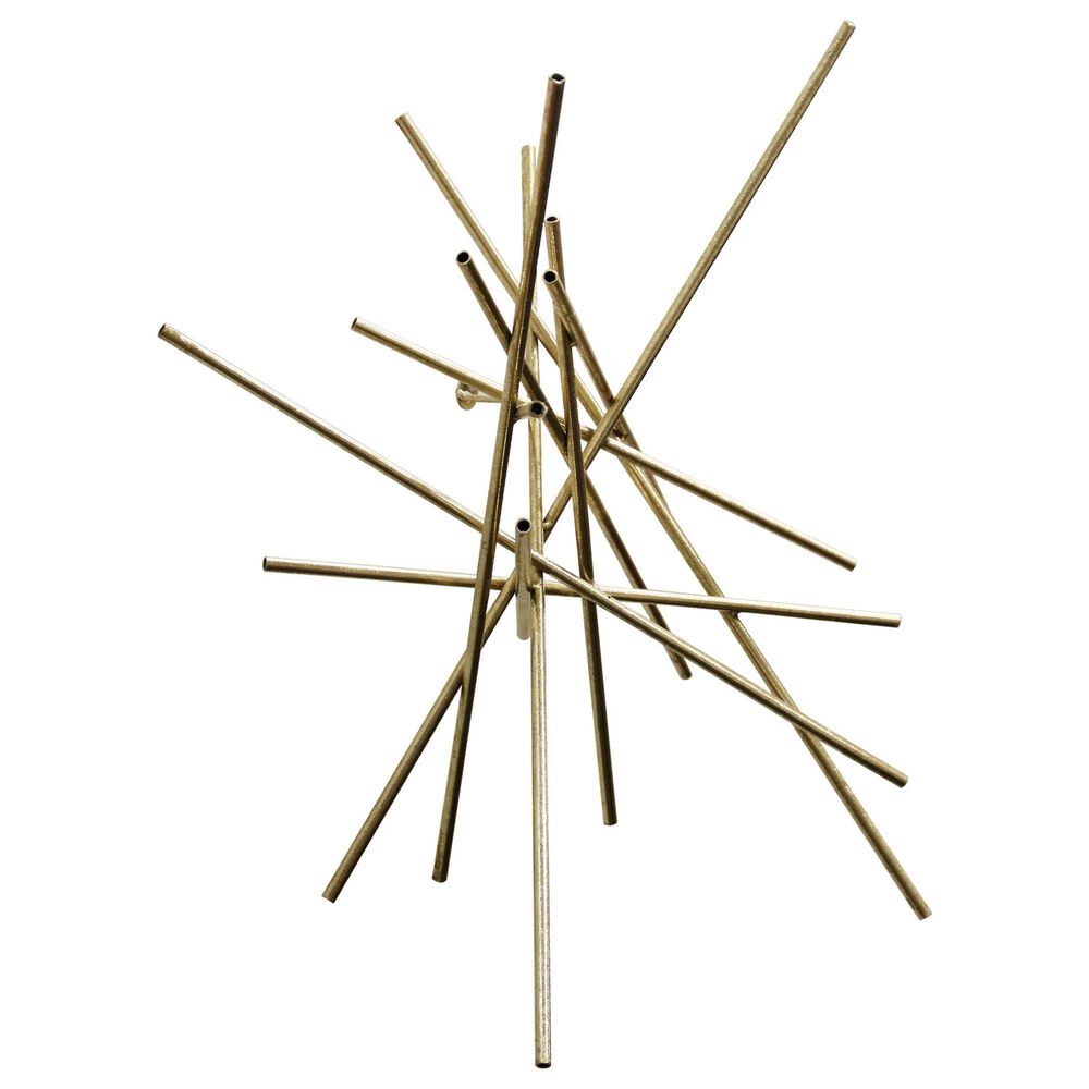 Flair Industries 20" x 20" Triton Metal Wall Sculpture in Gold, , large