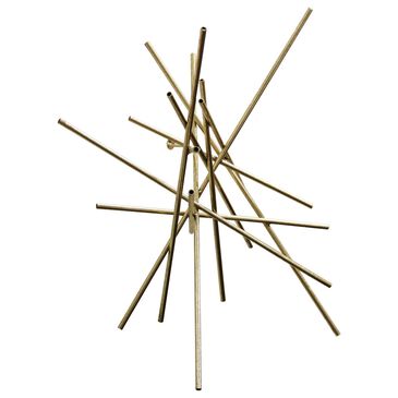 Flair Industries 20" x 20" Triton Metal Wall Sculpture in Gold, , large