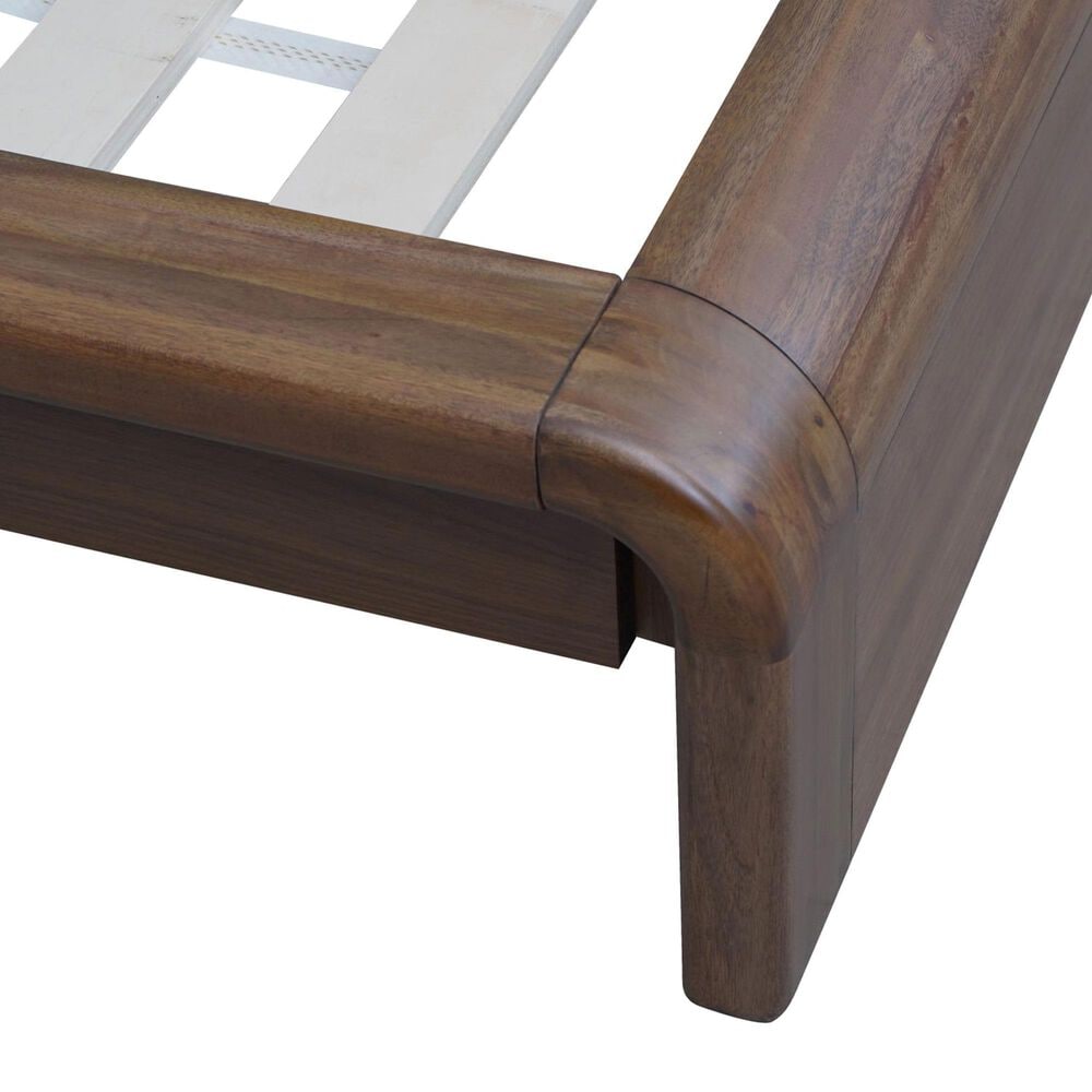 Urban Home Totes Full Platform Bed in English Walnut, , large