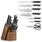 Cangshan Helena 8-Piece Knife Block Set in Black, , large