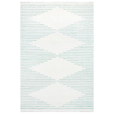 Novogratz Ferris FRR-1 3"3" x 5" Aqua Area Rug, , large