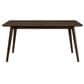 New Heritage Rex 60" Counter Height Dining Table in Walnut - Table Only, , large