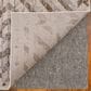Feizy Vancouver 1"8" x 2"10" Beige and Brown Area Rug, , large