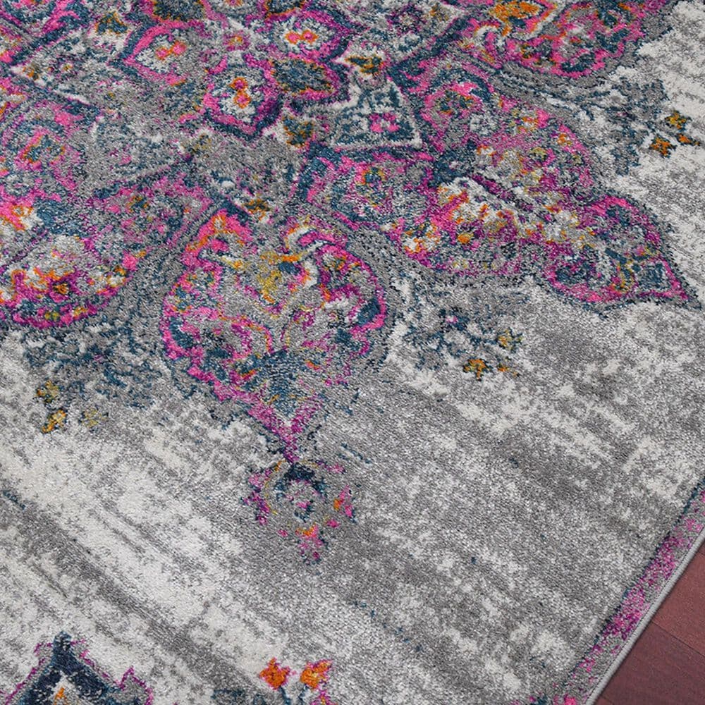 Amer Rugs Montana 2&#39;7&quot; x 8&#39; Pink Runner, , large