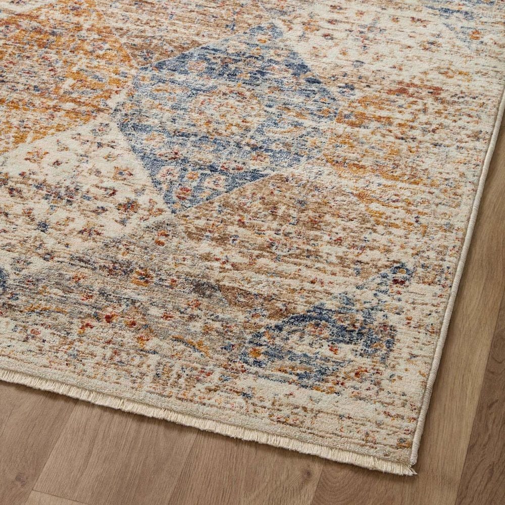 Loloi II Sorrento 3&#39;11&quot; x 5&#39;7&quot; Ivory and Multicolor Area Rug, , large