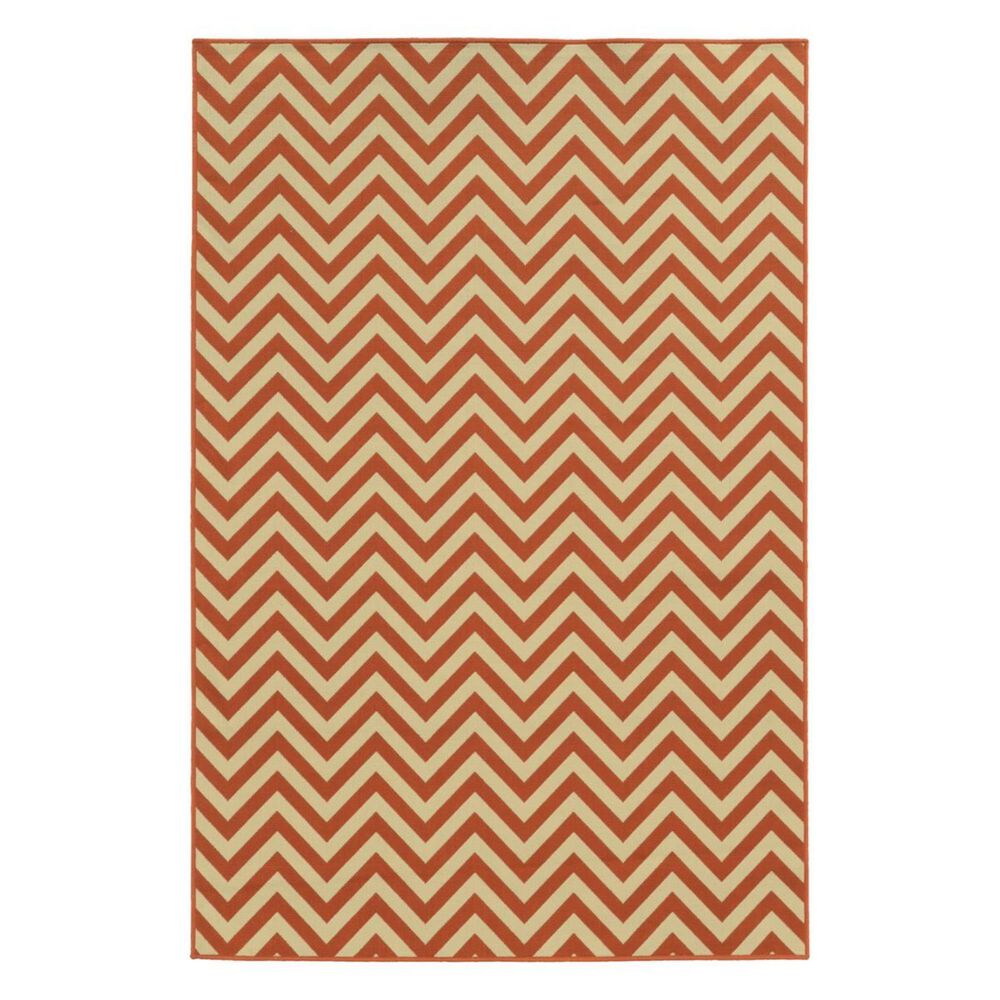 Oriental Weavers Riviera 4593P 1"9" x 3"9" Ivory Scatter Rug, , large