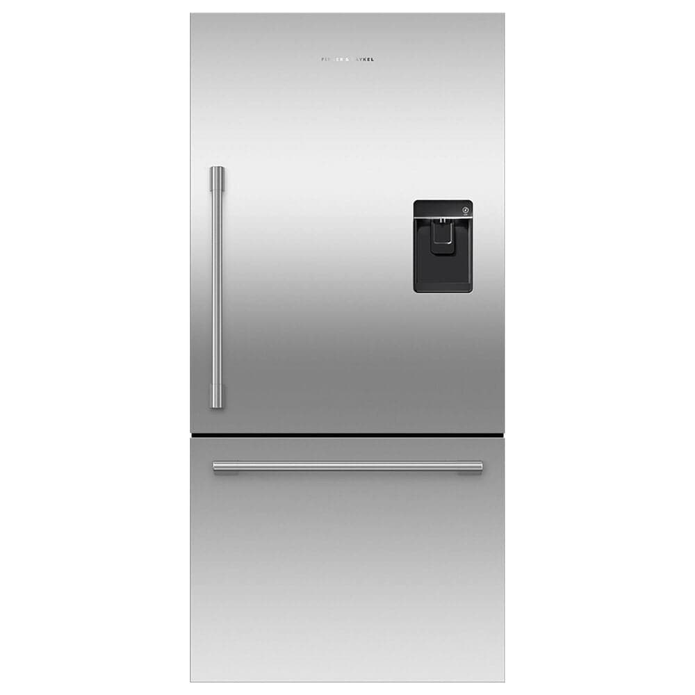 Fisher & Paykel Series 7 17.1 Cu. Ft. Right-Hinge Bottom-Freezer Refrigerator with Ice and Water in Stainless Steel, , large
