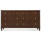 Hooker Furniture Archives 4-Piece King Panel Bedroom Set in Liber Oat, , large