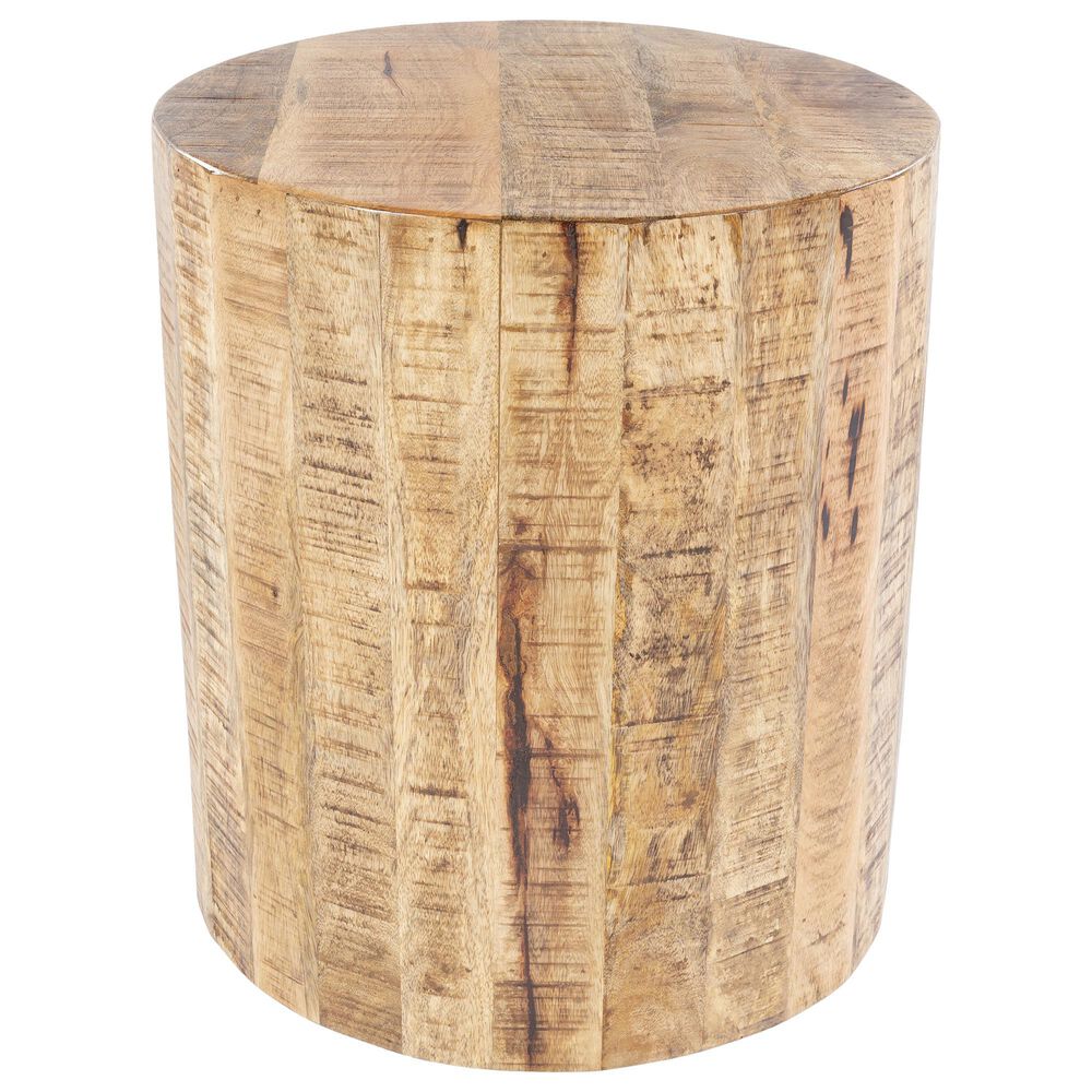 Surya Inc Troyes End Table in Natural, , large