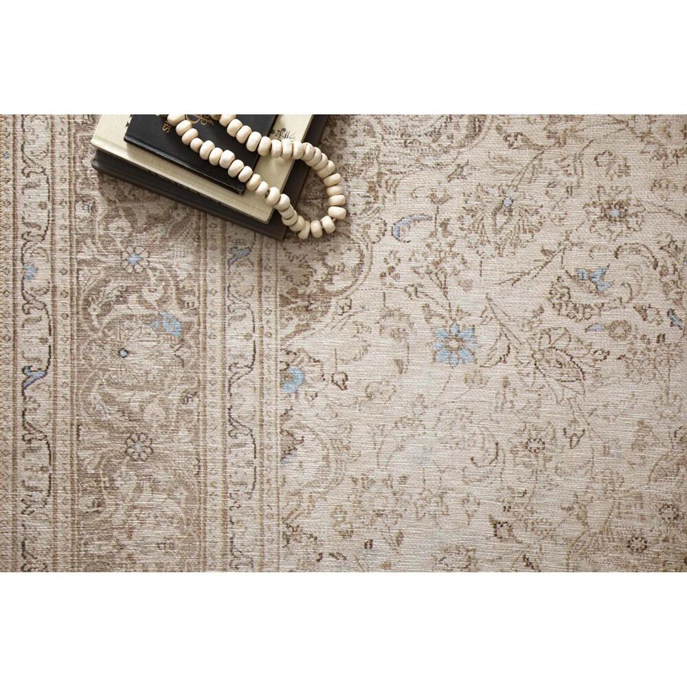Loloi Loren LQ-03 3&#39;6&quot; x 5&#39;6&quot; Sand and Taupe Area Rug, , large