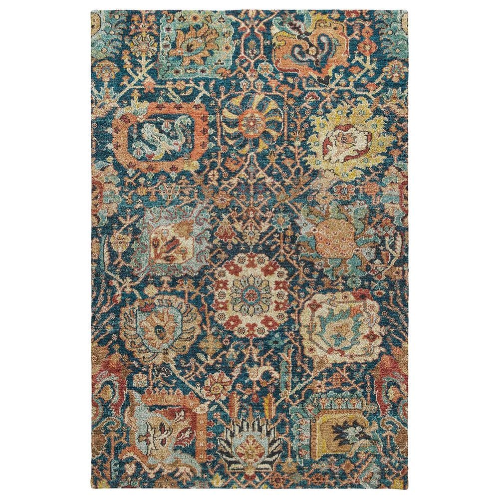 Dalyn Rug Company Tabrook TB10 Navy 3" x 5" Area Rug, , large