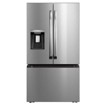 Midea 29.3 Cu. Ft. French Door Refrigerator in Stainless Steel, , large