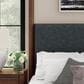 Millenium Dilenno Queen Canopy Panel Bed in Dark Brown with USB Ports, , large